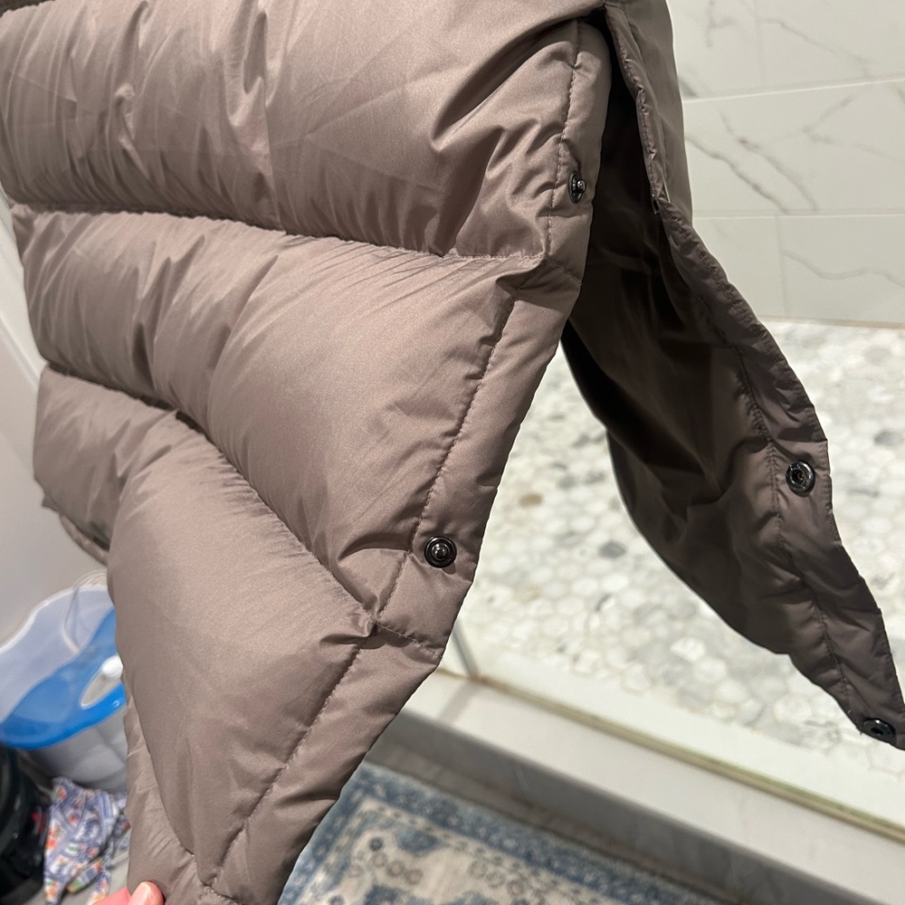 Quince Taupe Puffer Jacket - Picture 5 of 8